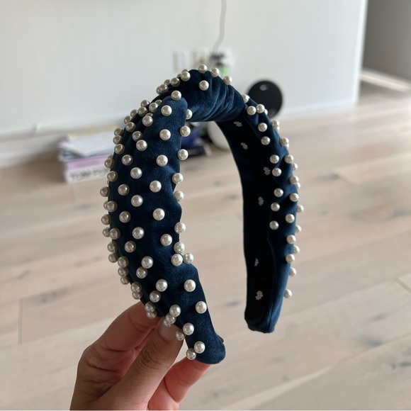 Lele Sadoughi Velvet Headband - Picture 1 of 13